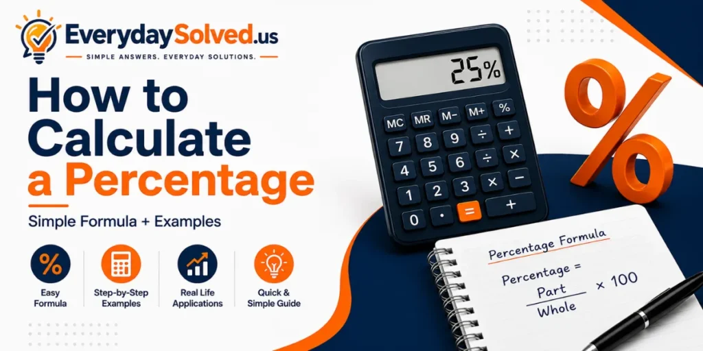 How to Calculate a Percentage
